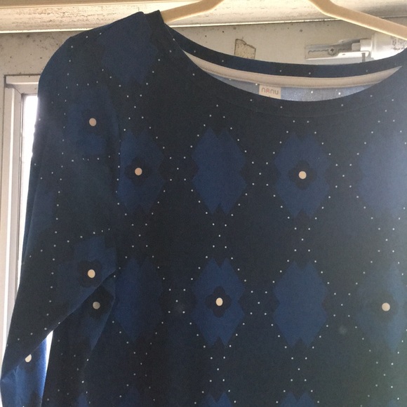 Navy blue tunic - Picture 3 of 4